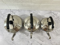 Vente en gros 1L/10L Bouilloire classique en acier inoxydable de grande capacité Bouilloire de cuisine Théière de cuisinière