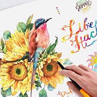 Bview Art – ensemble de 72 marqueurs d'art pour enfants avec sac de transport