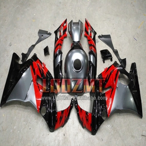 Corps OEM + réservoir pour <span class=keywords><strong>HONDA</strong></span> CBR600 <span class=keywords><strong>CBR</strong></span> 600F3 <span class=keywords><strong>600</strong></span> F3 CC FS CBR600FS 97 Gris noir 98 92LQ.305 CBR600F3 1997 <span class=keywords><strong>1998</strong></span> Carénage d'injection - Product Image 4