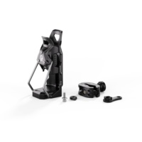 Kewig Becherhalter Diebstahlsicher Nicht Verstellbar Einhändige Bedienung 360° ° Drehbarer 50-80mm Getränke-/Flaschenhalter für Motorrad/Fahrrad/Roller