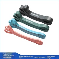 Banda de Resistencia para Entrenamiento, Banda de Resistencia Engrosada Anti-Rotura con Múltiples Niveles de Resistencia, Esencial para el Gimnasio en Casa