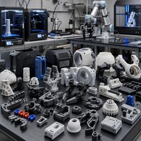 Service de prototypage rapide par impression 3D, pièces personnalisées en métal et en plastique, service d'usinage CNC, fabrication additive de haute précision
