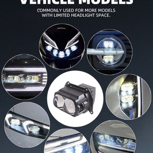 Sanvi B2 Bi <b>Led</b> Projector Lens Matrix Lens <b>Led</b> <b>Headlights</b> 3 Inch 68w 5500k Auxiliary Biled Projector Lens Upgrade - Product Image 5