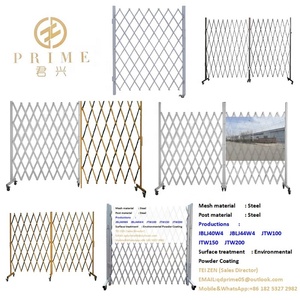 Barrière <span class=keywords><strong>de</strong></span> sécurité routière mobile en métal en expansion Offre Spéciale pour l'extérieur - Product Image 6