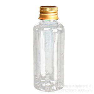 Pet Transparent <b>Plastic</b> Bottle 10 30 50 100 Ml Aluminum <b>Cap</b> Screw Top Cylinder Shape For Medicine Packaging - Product Image 4