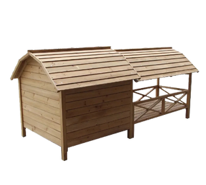 Nhà Vật Nuôi Bền Vững Bằng Gỗ Ngoài Trời Pet <span class=keywords><strong>Dog</strong></span> <span class=keywords><strong>Kennel</strong></span> Cho Cuộc Sống - Product Image 3