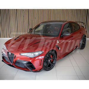 Kits de carrocería de fibra de carbono seca estilo GTAM para Alfa Romeo Giulia QV Quadrifoglio 2016-2023 - Product Image 2