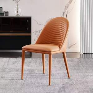 Sedia da Pranzo Moderna di Lusso per Esterni, Arredamento per Sala da Pranzo e Ristorante, Mobili per la Casa di Alta Qualità in Stile Scandinavo - Product Image 4