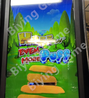 Jeu d'arcade à succès sur le marché américain : Jeu de compétences vertical à écran unique Huff n Puff