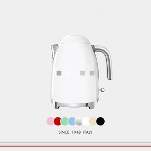 Bouilloire électrique rétro italienne, 1,7 L, maintien au chaud automatique et contrôle de la température, ébullition rapide pour la cuisine à domicile - Product Image 1