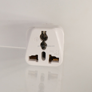 4,8mm Francia Euro Schuko adaptador de enchufe convertidor 10A 250V adaptador de corriente de viaje <span class=keywords><strong>Universal</strong></span> - Product Image 3