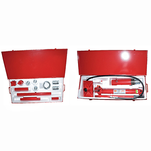 Attrezzo Efficiente per Manutenzione Officina, Martinetto Idraulico Portatile 20T per Riparazione Auto con Certificazione CE - Product Image 1