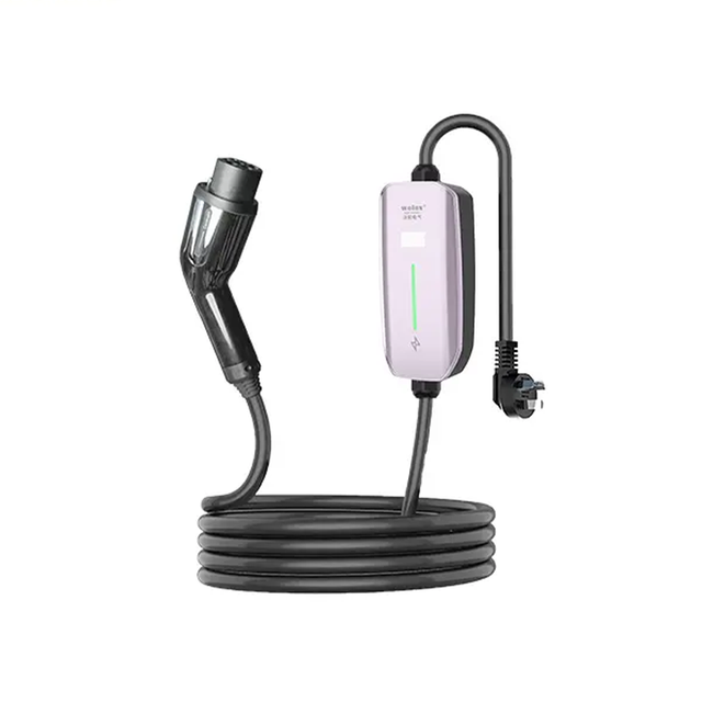 Hot Selling 7kw 3 Phase Adjustable IP63 Portable Ev Charger for Electric Vehicle Charger