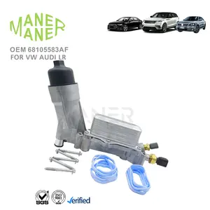 MANER Auto Engine Systems 68105583AF manufacture well made Oil Filter Adapter Housing For Jeep Chrysler Dodge Ram Oil Cooler