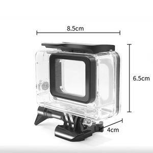 YEAH 45m sous-marin noir plongée Protection boîtier coque housse étanche pour <span class=keywords><strong>Gopro</strong></span> Hero <span class=keywords><strong>7</strong></span> 6 5 action sport caméra - Product Image 6