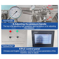 OCEAN Entièrement automatique à petite échelle Yaourt Vache Lait Pasteurisateur Équipement de processus Mini Ligne de production de lait Prix