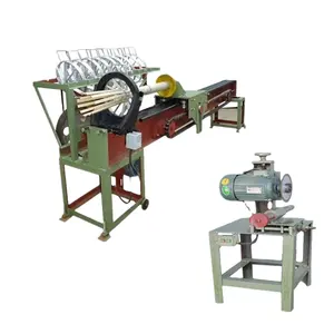 Automatic Bamboo Toothpick Making Machine Wooden Tooth Pick Shaping Polishing Machine