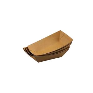 Barquette jetable en papier kraft de forme rectangulaire pour frites, boîtes à collation, saladiers, café/biscuits, plats à emporter - Product Image 3