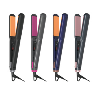 Plancha de Cabello Eléctrica con 18 Configuraciones de Temperatura, Tecnología de Iones Negativos y <span class=keywords><strong>Turmalina</strong></span>, Placas de Cerámica Dobles - Product Image 6