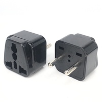 Adaptateur de voyage universel pour chargeur et prise électrique, fabriqué en Chine, compatible Royaume-Uni, Australie, États-Unis, Afrique du Sud vers l'UE - Vente chaude