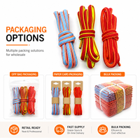 Lacets de sport ronds personnalisés en gros, lacets de sport assortis aux couleurs pour baskets de course OEM ODM Mingjia