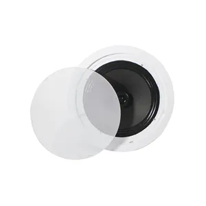 T 8 Inch SIP Network Interface POE Ceiling Loudspeaker 30W Metal IP Network Roof Ceiling Speaker RJ45 Active 60W Venom Speaker