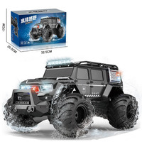 Mobil RC 2.4G Tahan Air Rock Crawler dengan Lampu LED, Remote Control, Amfibi, Off-Road, Monster Truck, Mainan Elektrik Kelas Hobi