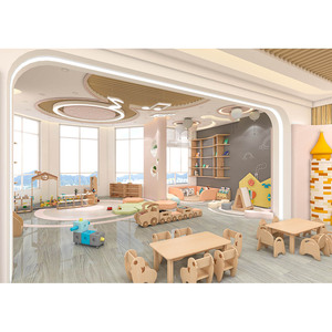 Kích thước đồ nội thất mẫu giáo cho Trường Mẫu Giáo thiết bị sân chơi bằng gỗ cho trẻ mẫu giáo chăm sóc ban ngày - Product Image 3