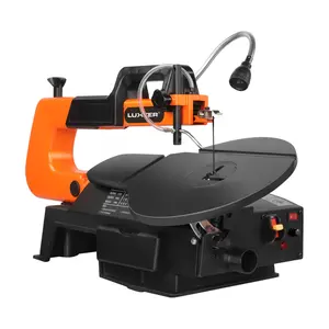 LUXTER Pro 16 inch Variable Speed Scroll Saw Machine with Work Light Flexible Shaft