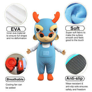 Trang phục mascot Halloween tùy chỉnh chất lượng cao, trang phục mascot nhân vật hoạt hình - Product Image 2