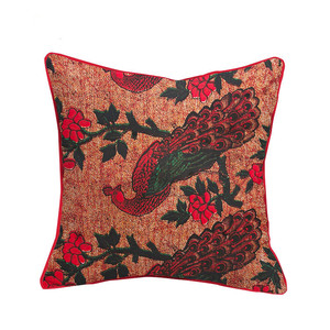 Funda de Almohada con Estampado Kizomba Samakaka Ankara, Tela Africana con Patrón de Cera para Diseño de Cojines, Decoración del Hogar - Product Image 5