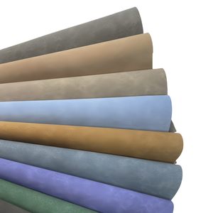 วัสดุบรรจุภัณฑ์หนังเทียม PU เปลี่ยนสีลายนูนสำหรับสมุดโน้ตอัลบั้มรูปเครื่องประดับปกกล่อง - Product Image 3