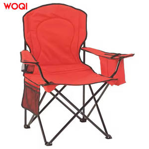 Chaise de plage pliable portable Woqi 50x50x80 cm avec poche latérale pour le camping, la pêche et les activités de plein air - Product Image 4