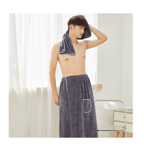 Serviettes de bain en microfibre de velours corail personnalisables, super absorbantes, séchage rapide, parfaites pour un cadeau - Product Image 1