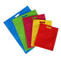 Sac de courses découpé sur mesure en non-tissé écologique, recyclable et durable, imprimé sur mesure pour supermarché, avec options de logo couleur personnalisées
