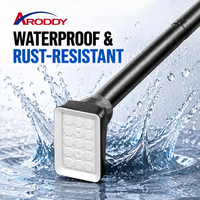 ARODDY 47.2-133.9 Inch Carbon Steel Patented Anti-Sag OEM ODM Factory Wholesale 32mm Heavy Duty No Drill Curtain Poles Rods