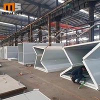 Maison modulaire préfabriquée pliable et portable 20ft 40ft Office Folding Modular Tiny Container Casa House