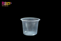 Mini-gobelets en gelée personnalisés, transparents, formes variées, ouverture ronde, pour petits desserts, emballage jetable, vente en gros disponible