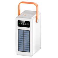 Banco de Energía de Gran Capacidad de 120000 mAh, Lámpara de Camping para Exteriores, Pantalla LED, Carga Rápida de 66 W, Bancos de Energía con 4 Cables Integrados