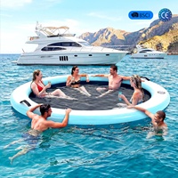 Hamac flottant en maille gonflable pour piscine, transat aquatique portable, lit flottant pliable, canapé confortable pour extérieur, plage, lac