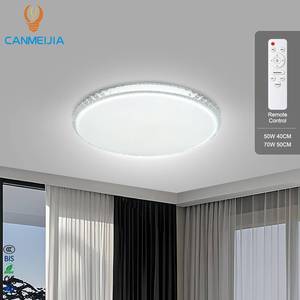 AC185-265V Crystal Cover Led Ceiling Light 50W 70W Easy Installation Ceiling Lamp Led/Living Room Lights for Home