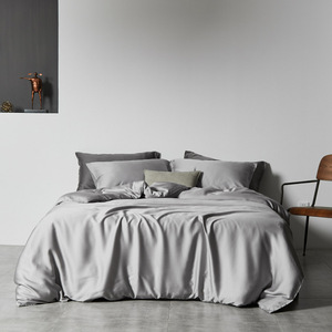 चांदी आयनों फाइबर संचार विरोधी बैक्टीरियल नरम बांस बिस्तर शीट सेट - Product Image 1