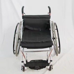 Fauteuil roulant manuel léger en aluminium certifié CE à dégagement rapide pour personnes handicapées, usage sportif - Product Image 1
