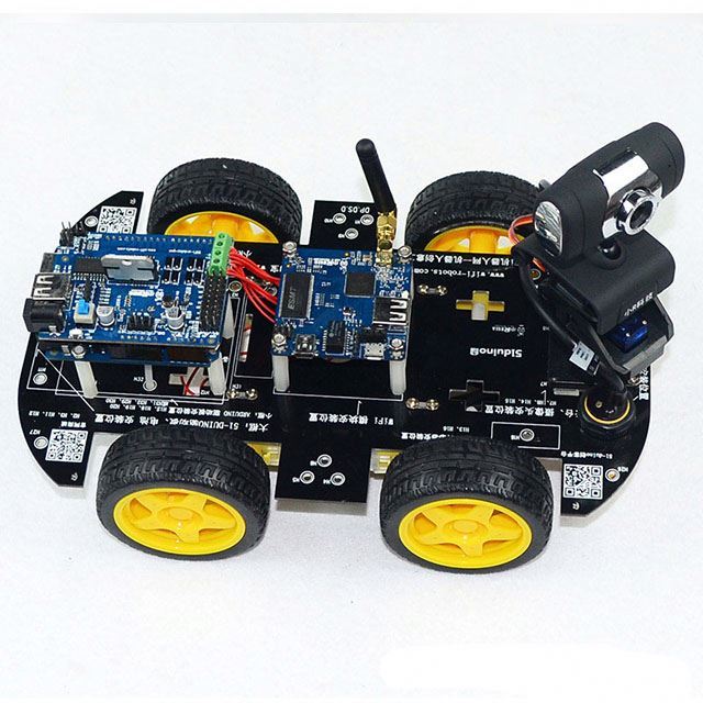 Wifi Smart Car Robot Kit For A Ios Video Wireless Remote Control Android Pc Monitoring