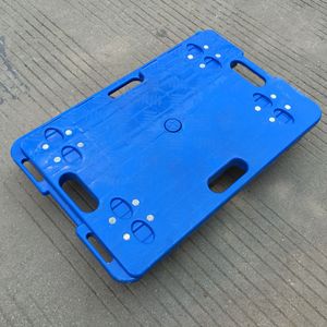 Warehouse flatbed truck, handling <b>trolley</b>, lightweight, super-connectable <b>four</b>-<b>wheel</b> universal cargo hauling plastic tortoise - Product Image 2