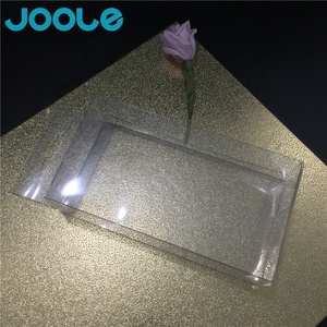 Cajas de Plástico Plegables de PVC Transparente de Tamaño Personalizado 8x4x14.8cm, Materiales Reciclados para Exhibir Productos de Muñecas, Cremas para Ojos, Pelucas - Product Image 3