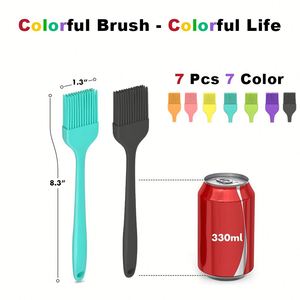 Pinceau de cuisine en silicone de qualité alimentaire, résistant à la chaleur, large, sans BPA, pour pâtisserie et barbecue - Product Image 2