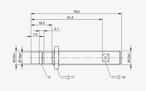 MT-BALLUFF B135V-PSD15-S04 เซ็นเซอร์ตรวจจับตำแหน่งสำหรับไฮดรอลิกนิวเมติก BHS005R ทนแรงดันสูง - Product Image 6
