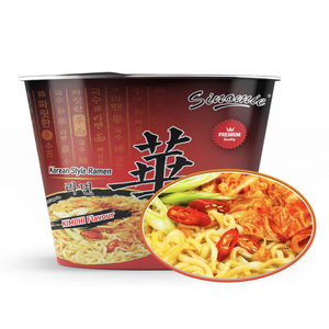 บะหมี่กึ่งสำเร็จรูป ซิโนมี รสกิมจิเผ็ด ฮาลาล ซุปเกาหลี จินราเมน - Product Image 1