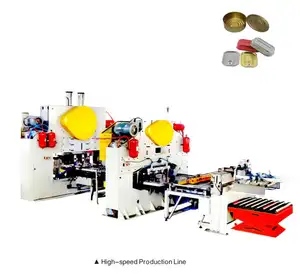 Tuna Can Packaging Machine Automatic Making Machine Production Line For Making Tomato Paste/ketchup/sardin/tuna Tin Can Box Packing Cans For Food Canning